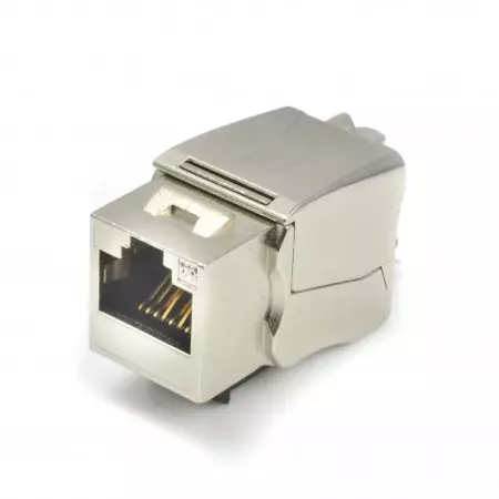 Category 6A - Cat 6A Die-cast 90° STP Punchdown Keystone Jack